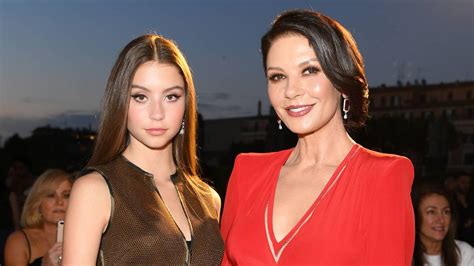 Catherine Zeta Jones And Her Daughter Go On A Roman 